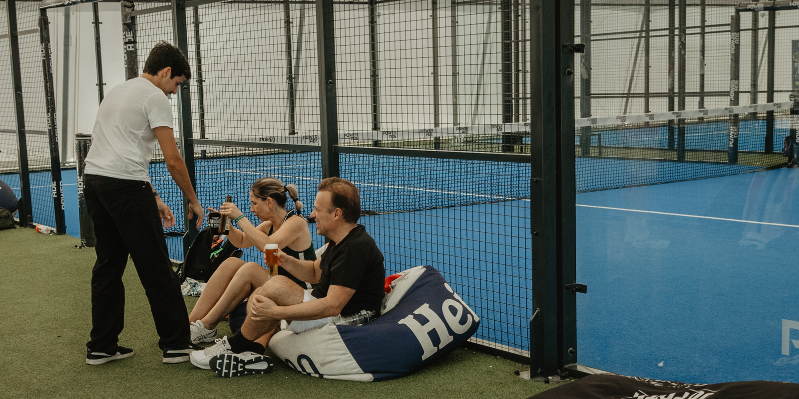 Padel Tournament Action